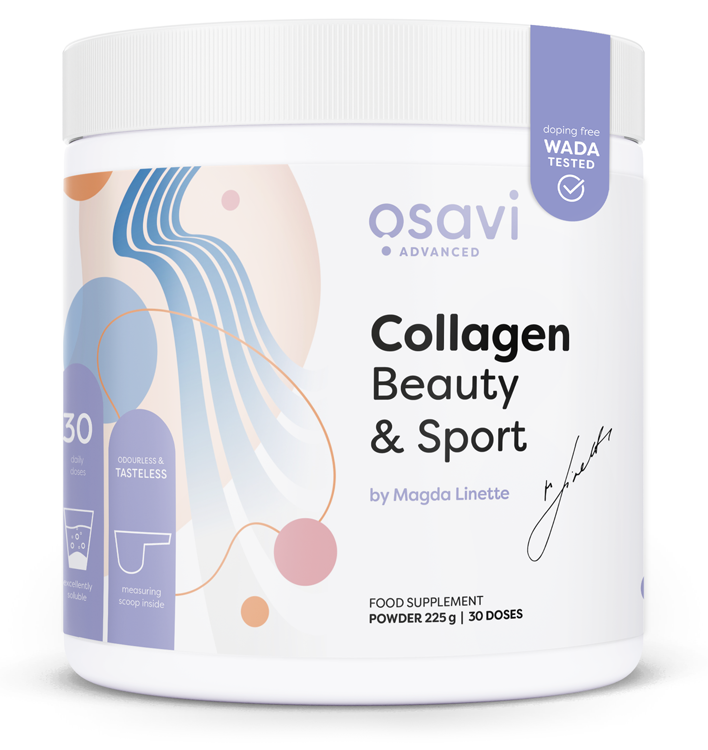 Osavi Collagen Beauty & Sport by Magda Linette Strengthens Joints and Tendons 225g