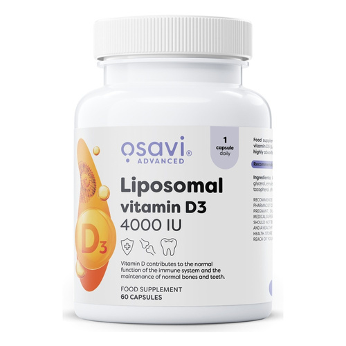 Liposomal Vitamin D3, 4000 IU - 60 caps