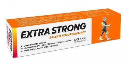 Extra Strong unscented warming lotion 40g
