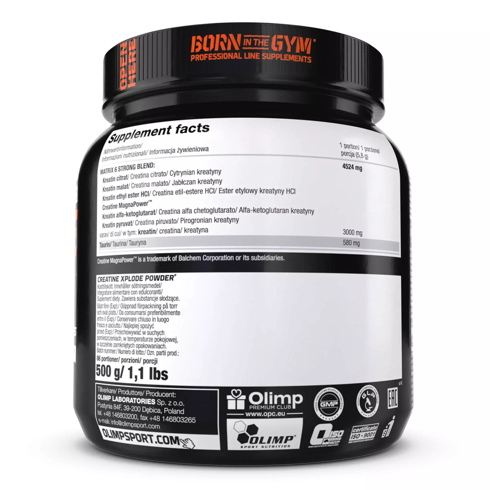 Olimp Creatine Xplode Ananasowy Kompleks Kreatynowy na Siłę 500g