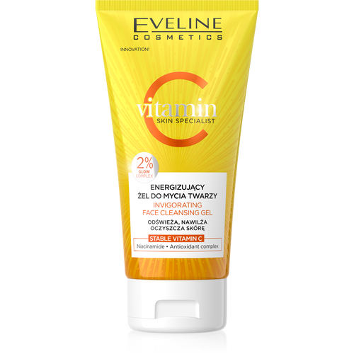 Eveline Vitamin C Skin Specialist Energizujący Żel do Mycia Twarzy 150ml