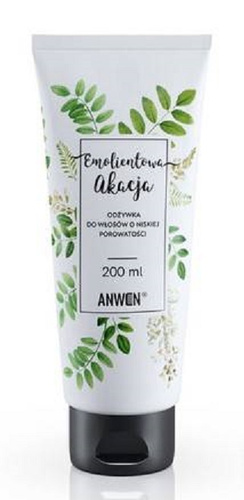 Anwen Emolientowa Odżywka do Włosów Niskoporowatych Akacja 200ml