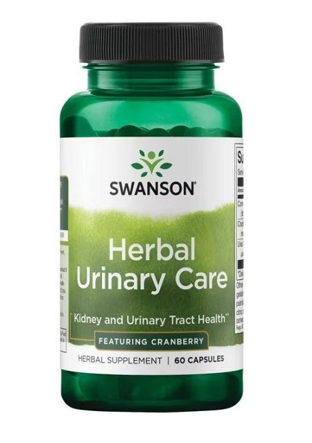 Swanson Herbal Urinary Care Supports Urinary System 60 Capsules