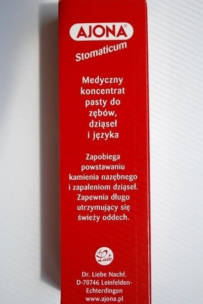 Ajona Stomaticum Toothpaste Concentrate 25ML