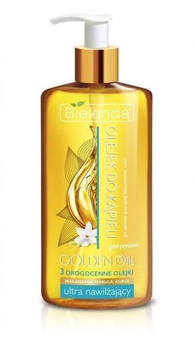 Bielenda Golden Oils Ultranawilżający Olejek do Kąpieli i pod Prysznic 250ml