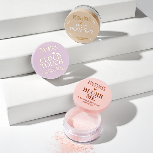 Eveline Rice Powder Matte and Blur Effect Transparent 10g