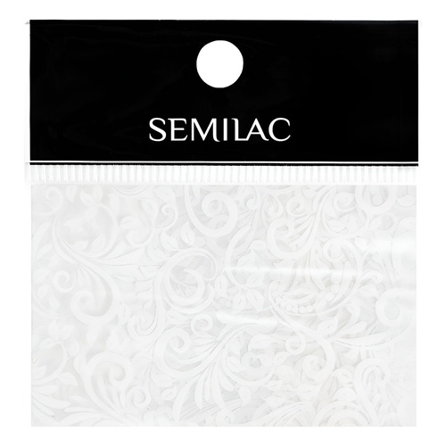 Semilac Nail Transfer Foil White Lace 13