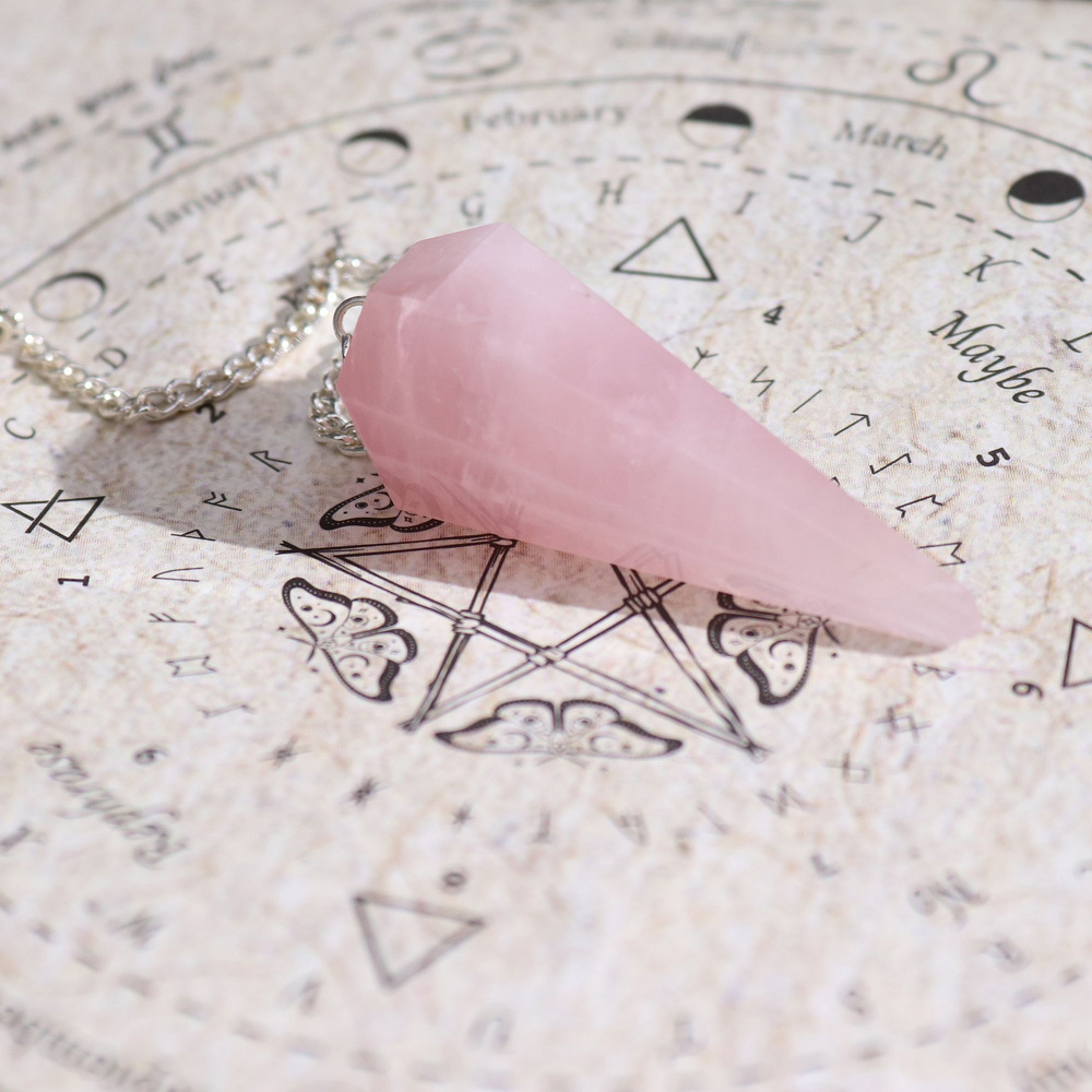 Ancient Witch Spell Incense - Love - Rose Quartz Pendulum