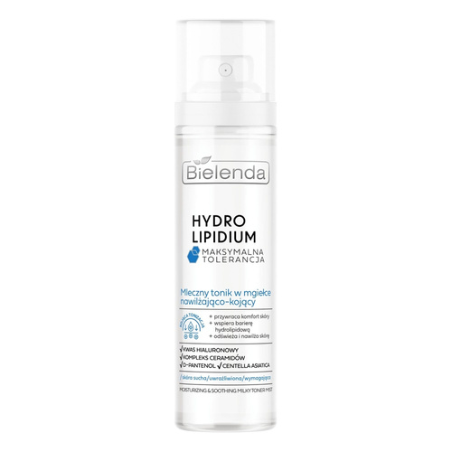 Bielenda Hydro Lipidium Mleczny tonik w mgiełce nawilżająco - kojący 100ml