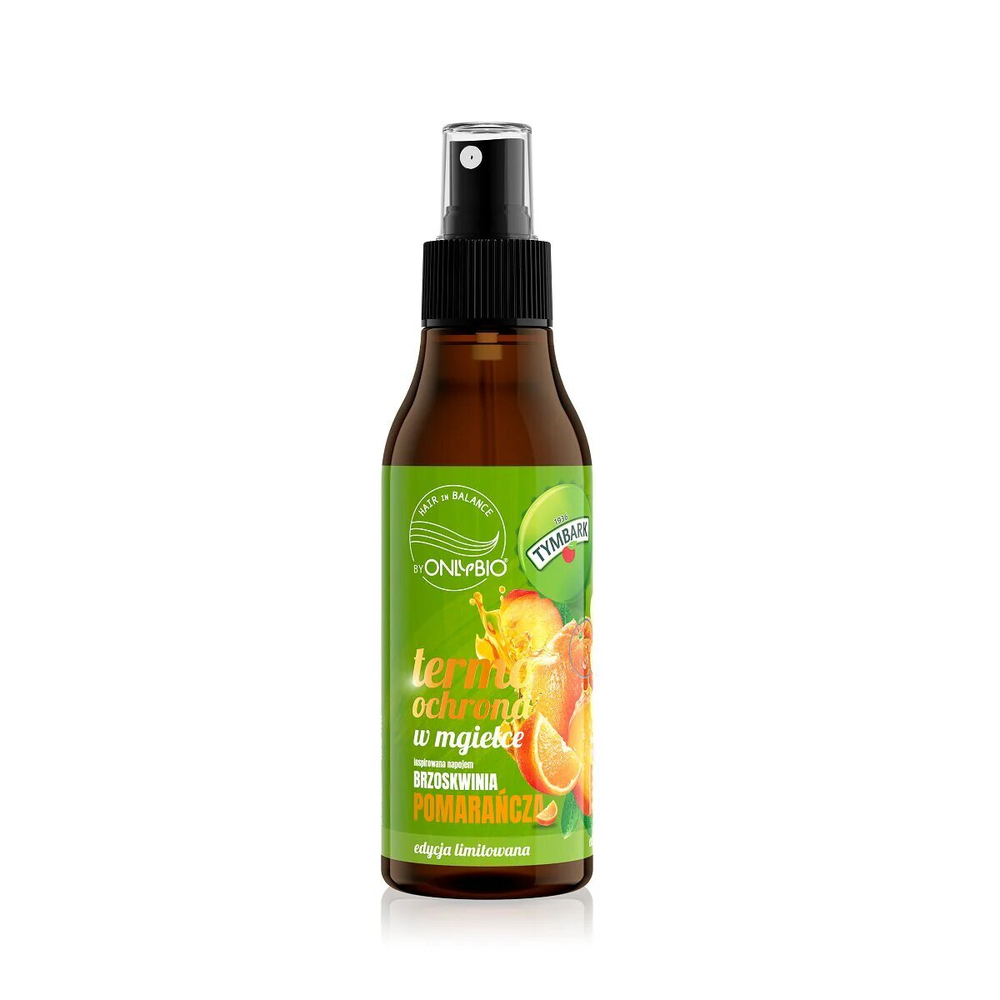 OnlyBio x Tymbark Hair in Balance Edycja Limitowana Termoochrona w Mgiełce Pomarańcza-Brzoskwinia 150ml