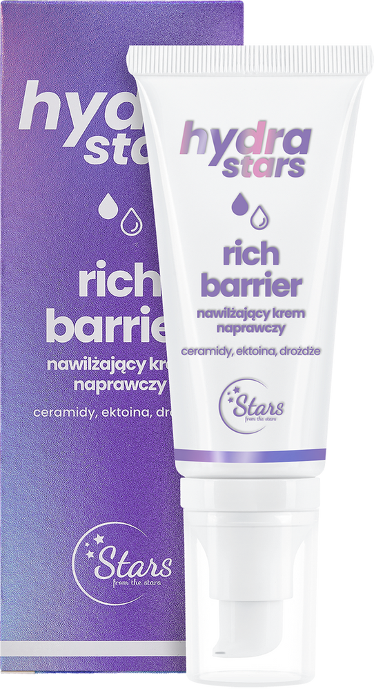 Stars From the Stars Hydra Stars Rich Barrier Moisturizing Repairing Face Cream Day and Night 50ml