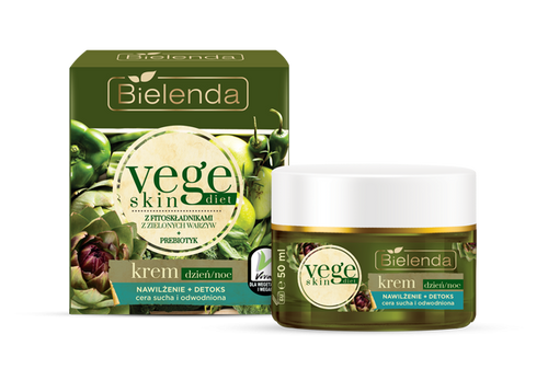 Bielenda Vege Skin Diet Moisturizing Face Cream for Dry and Sensitive Skin 50ml