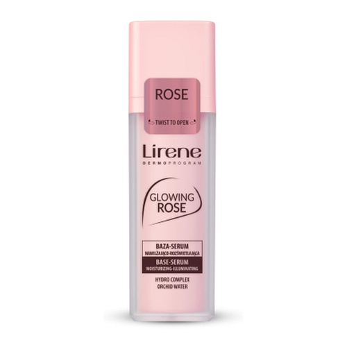 Lirene Uk Glowing Rose Nawilżająco-Rozświetlająca Baza-Serum 30ml