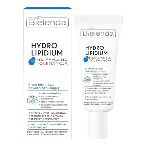 Bielenda Hydro Lipidium Maximum Tolerance Moisturizing and Soothing Barrier Cream 50ml