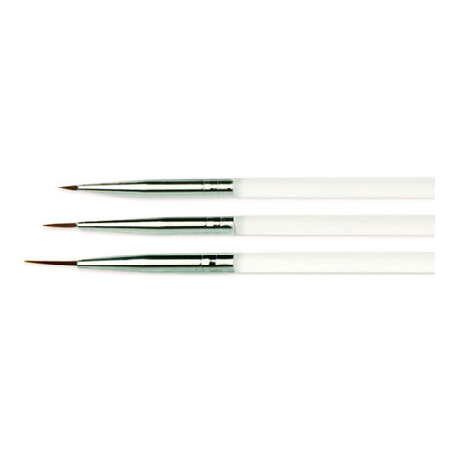NeoNail Set of 3 Nail Art Brushes