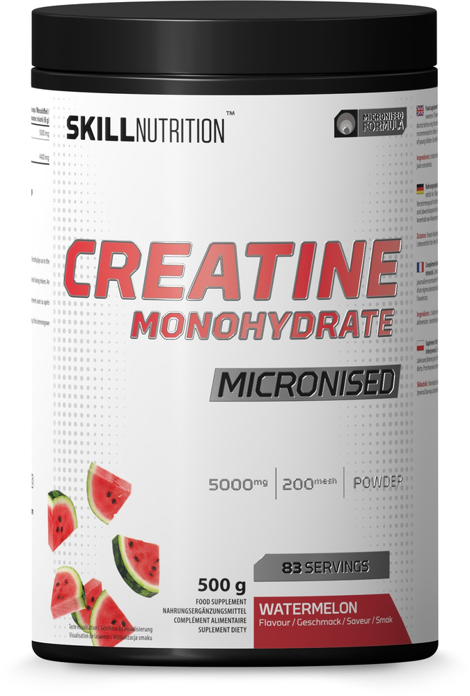 Skill Nutrition Kreatyna Mikronizowana Monohydrat Arbuz 500g