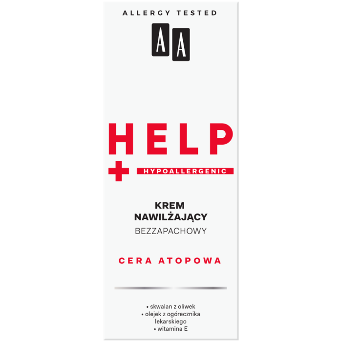 AA Help Moisturizing Cream for Atopic Dry Sensitive Skin with Vitamin E 50ml