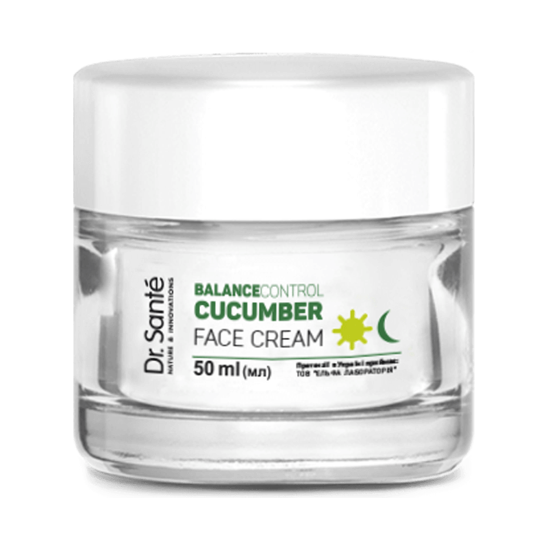 Dr.Sante Cucumber Balance Control Face Cream for Normal and Oily Skin 50ml