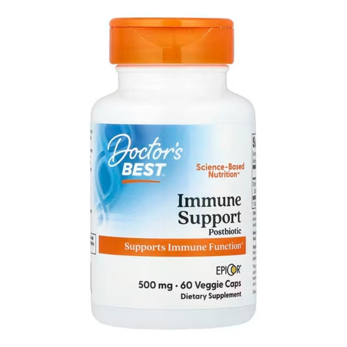 Doctor's Best Immune Support Postbiotic, 500mg Capsules 60 vcaps