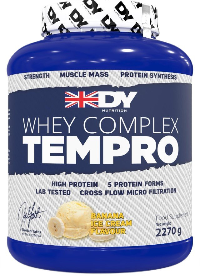 Dorian Yates Whey Complex Tempro, Banana Ice Cream - 2270g