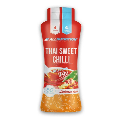 Allnutrition Sos Tajski Słodkie Chilli Niskokaloryczny do Posiłków Dietetycznych 400g