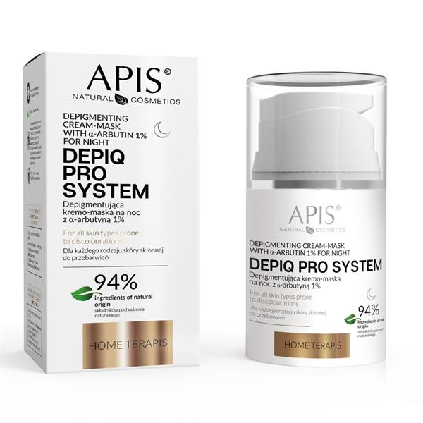 Apis Home TerApis DepiQ Pro Krem Maska Rozjaśniająca 50ml
