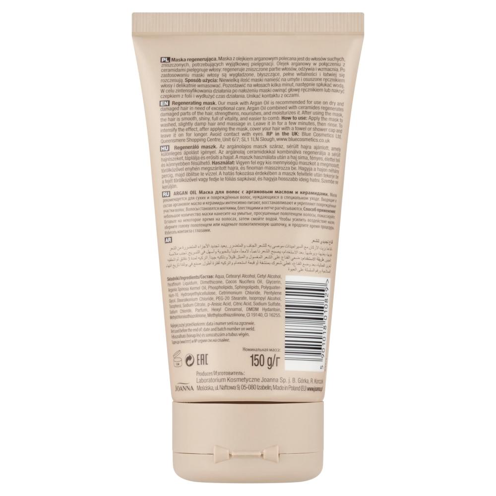 Joanna Argan Oil Regenerating Mask for Dry and Damaged Hair 150g