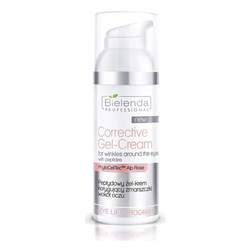 Bielenda Professional PhytoCellTec Korygujący Przeciwzmarszczkowy Żel Krem pod Oczy z Peptydami 50ml