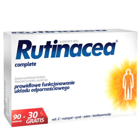 Aflofarm Rutinacea Complete Wspierający Odporność 120 Tabletek