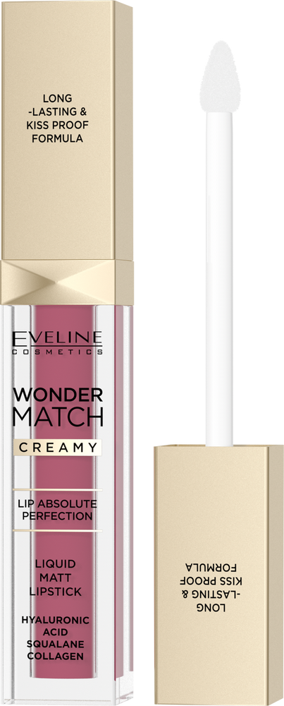 Eveline Wonder Match Hydrating Matte Liquid Lipstick 03 Mauve 6.8ml