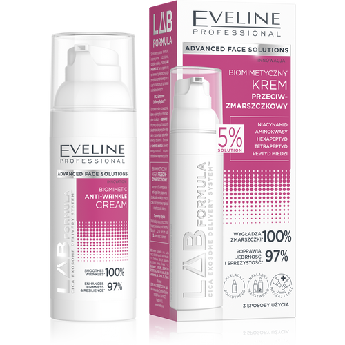 Eveline Lab Formula Biomimetyczny Krem Przeciwzmarszczkowy 50ml