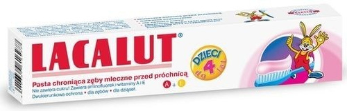 Lacalut Toothpaste For Children up to 4 Years Old 50ml