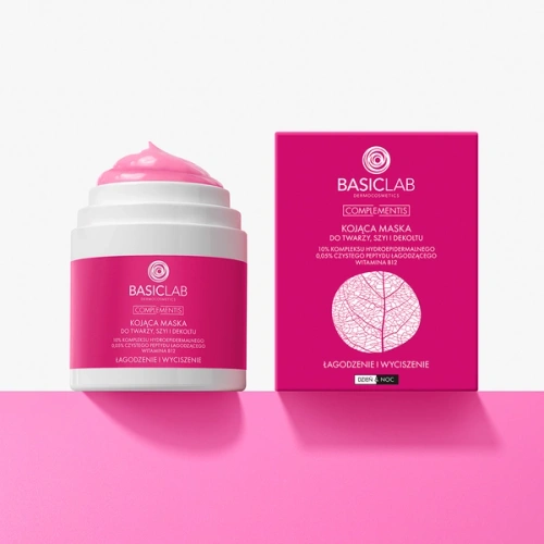 BasicLab Complementis Soothing Mask For Face Neck And Decollete 50ml