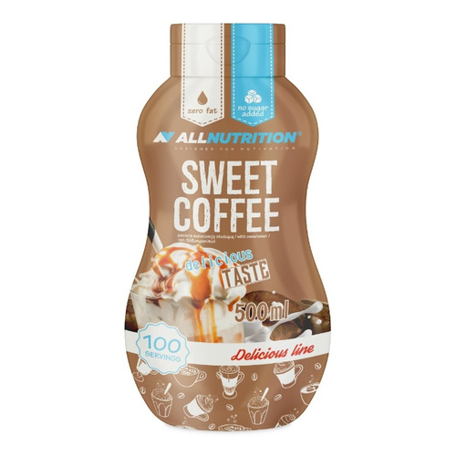 Allnutrition Sweet Sauce Sos Kawowy do Deserów 500ml
