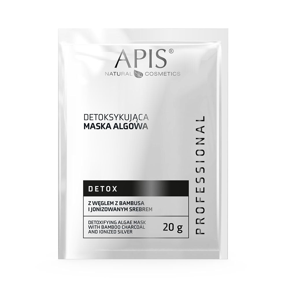 Apis Professional Detox Algae Mask with Bamboo Charcoal 20g