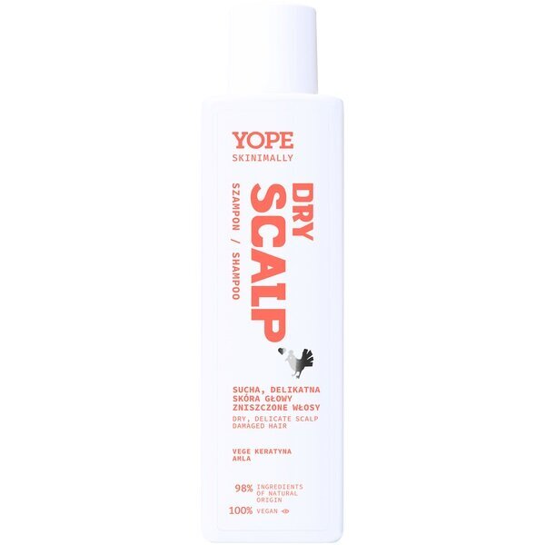 Yope Skinimally Dry Scalp Damaged Hair Shampoo for Sensitive Scalp and Damaged Hair 250ml