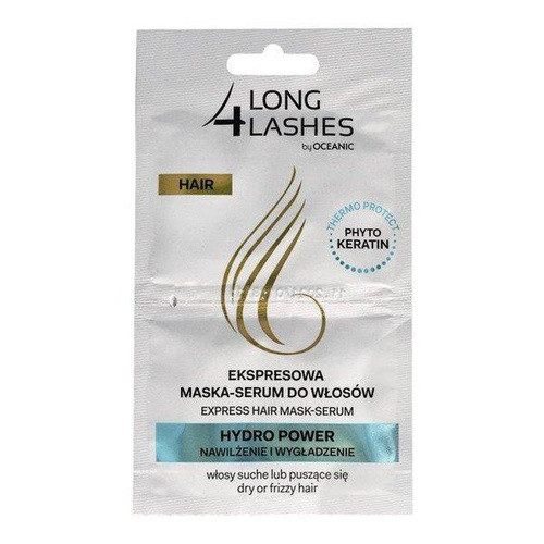 LONG 4 LASHES EKSPRESOWA MASKA-SERUM DO WŁOSÓW HYDRO POWER 6MLX2