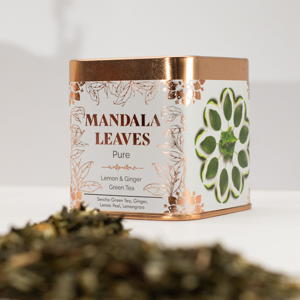 50g Classic Green Tea with Lemon and Ginger