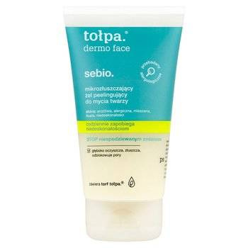 Tołpa Dermo Face Sebio Mikrozłuszczający Żel Peelingujący Do Mycia Twarzy 150ml