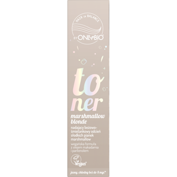 OnlyBio Hair in Balance Toner Piankowy Blond Beżowo-Śmietankowy 100ml