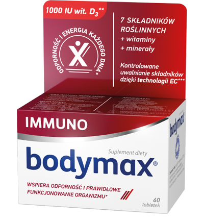 Bodymax Immuno Immunity Vitamins and Minerals 60 tab.