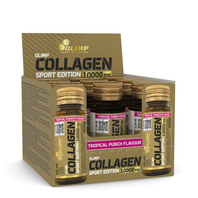 Collagen Sport Edition, Tropical Punch - 9 x 25 ml.