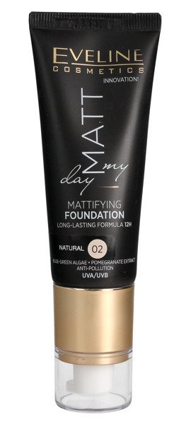 Eveline Matt My Day Light Mattifying and Moisturizing Foundation 02 Natural 40ml