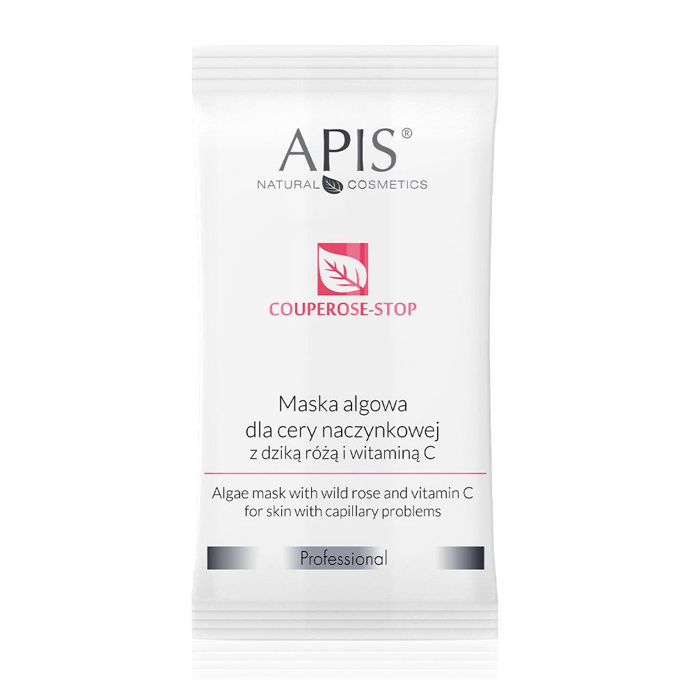 Apis Algae Mask with Rosehip and Vitamin C for Capillary Skin 20g