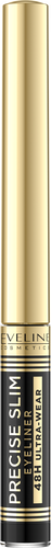 Eveline Precise Slim Ultra-Precise Eye Liner 48H Vinyl Black 2ml
