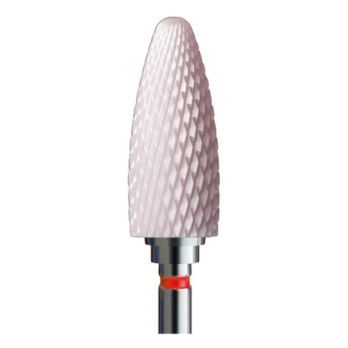 IQ Nails Frez Ceramiczny Stożek Extra Fine Różowy Z274XF