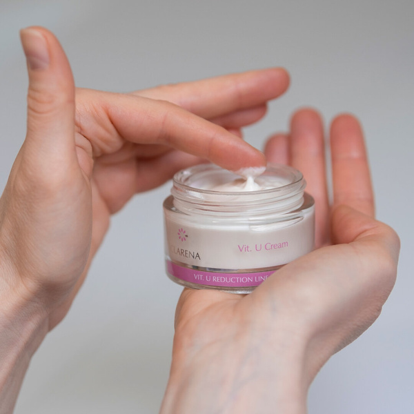 Clarena Vit U Reduction Wzmacniający Krem z Witaminą U dla Skóry Naczyniowej 50ml