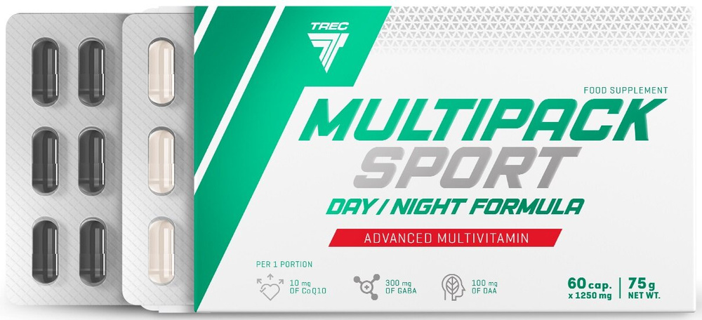 Multipack Sport Day & Night Formula 60 Kapsułek – Witaminy na Dzień i Noc
