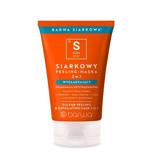 Barwa Sulfur 2in1 Smoothing Peeling-Mask for Imperfections 40ml