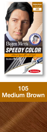 Bigen Speedy Color for Men Farba do Włosów dla Mężczyzn Nr. 105 Medium Brown bez Amoniaku 1 Sztuka